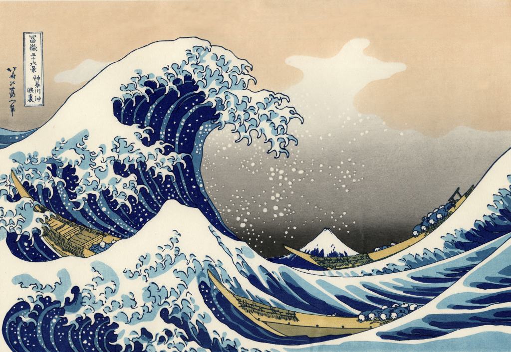 Die große Welle von Kanagawa – und was sie für Japan, die Amis und uns&nbsp;bedeutet.